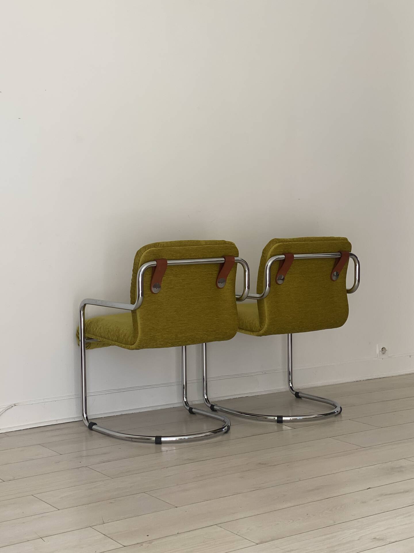4 chairs Guido Faleschini l4Mariani Italy 1970