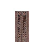 Vintage Turkish Oushak Handwoven Rug 63x633 cm