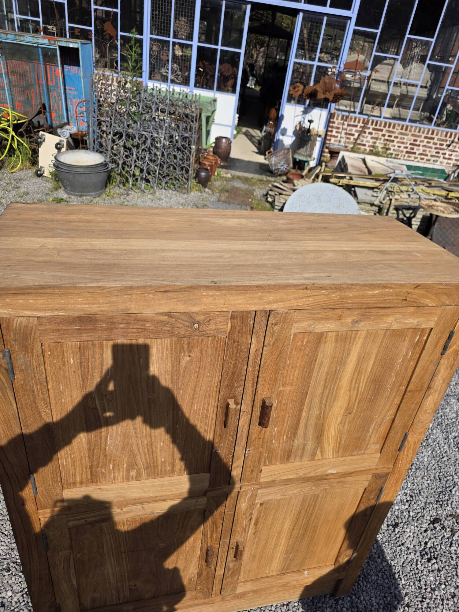 Meuble style scandinave en teck des années 80