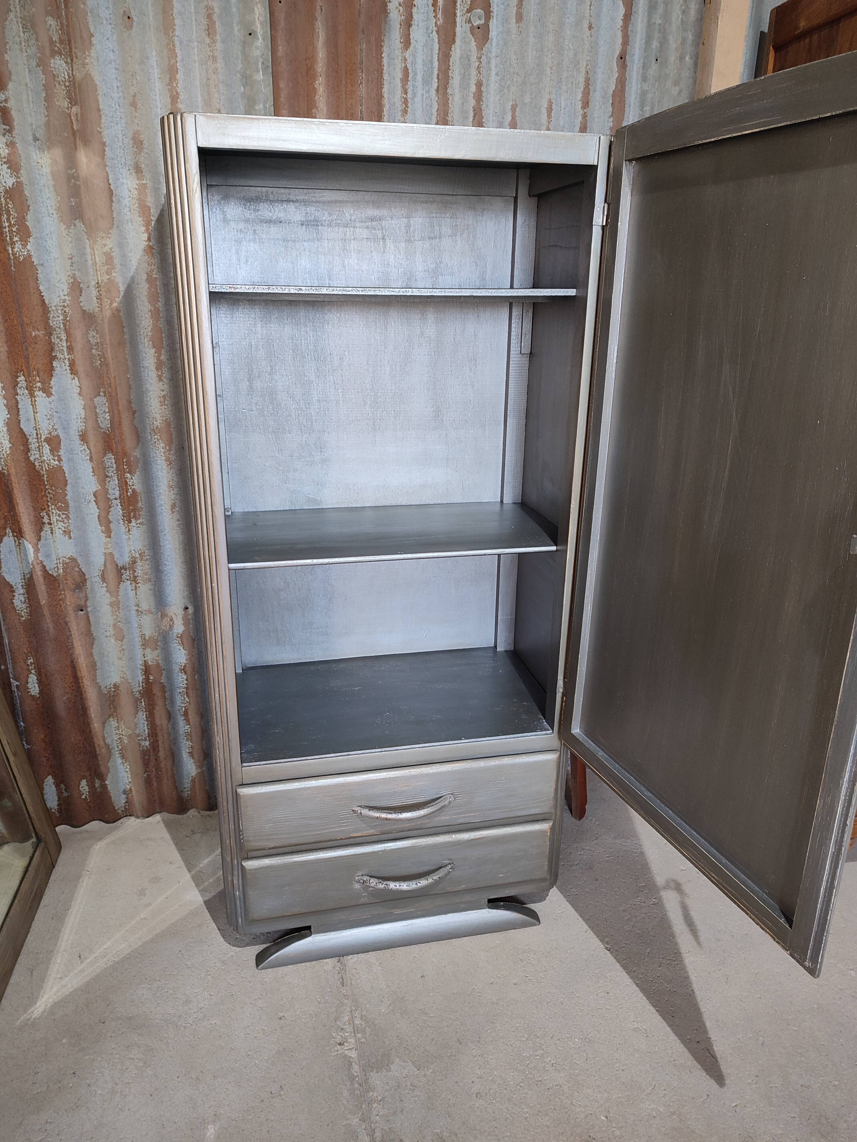 Beautiful vintage wardrobe restored in the mid-20th century.