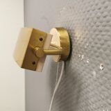 Small wall lamp made of brass, Danish design, estimated from the 1930