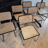 Set of 4 B32 chairs and 2 B64 Breuer armchairs