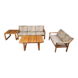 Ensemble de salon scandinave, années 1970