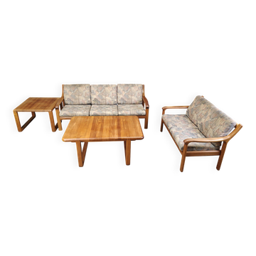 Ensemble de salon scandinave, années 1970