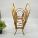 Holder magazines / magazines , rattan , vintage, old