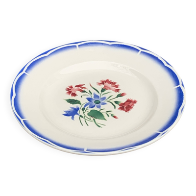 Plat a gateaux, modele Elorn, digoin, sarreguemines, vintage