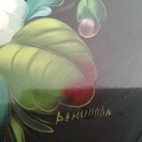 flowered tray origin Russia