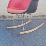 Rocking chair RAR fiberglass by Charles & Eames 1970