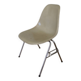 Eames cream shell chair Herman Miller