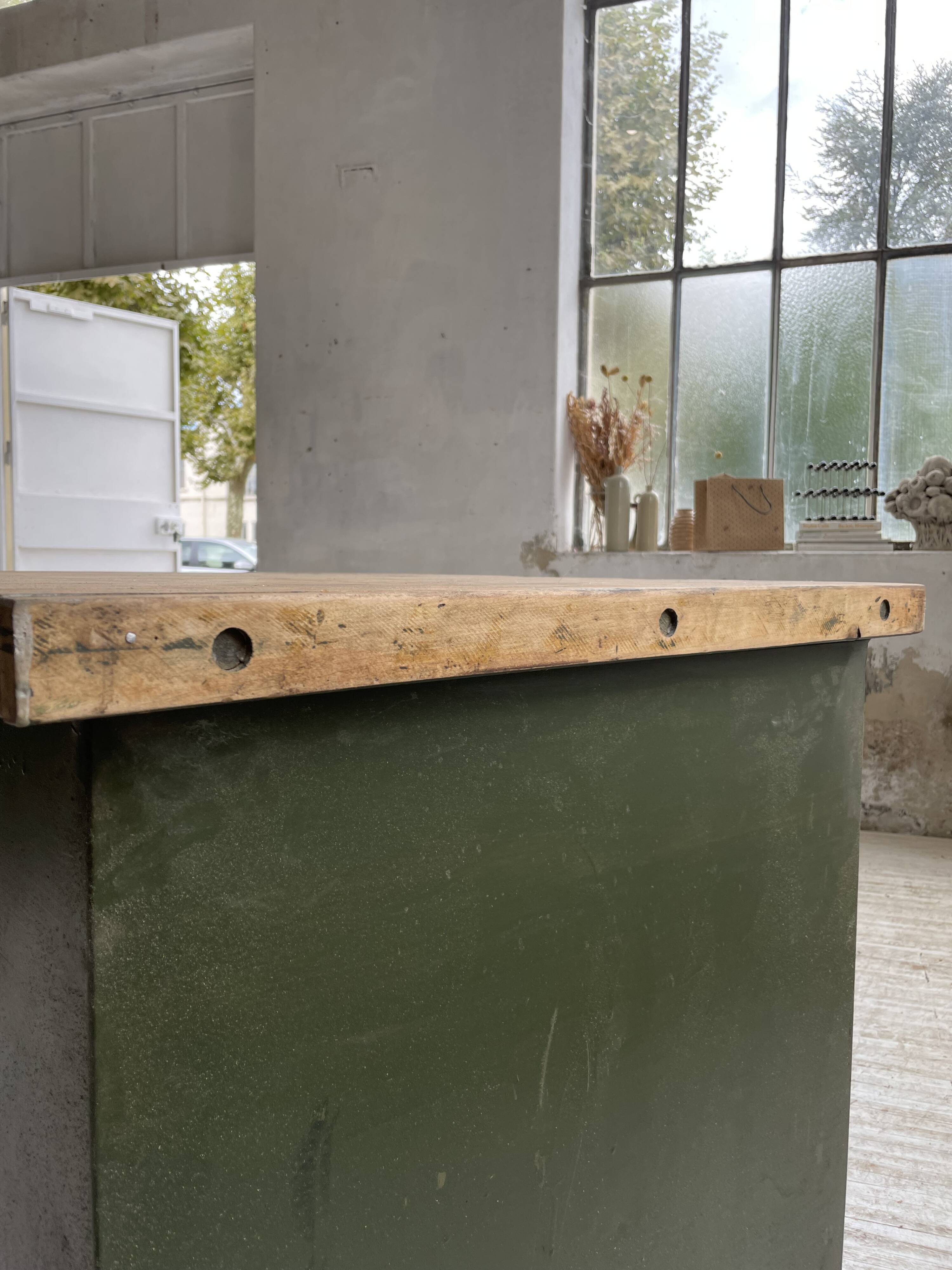 Industrial military storage workbench furniture