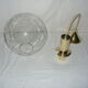 Suspension blown glass ball from the 60s - 70s