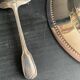 Silver plate and spoon, Orfèvrerie Saint Médard, Paris, 1950