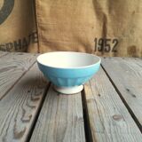 Old Bowl Digoin Sarreguemines Blue
