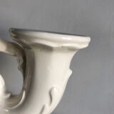 Antique porcelain candlestick