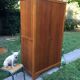 School vintage 1950 in blond oak wardrobe