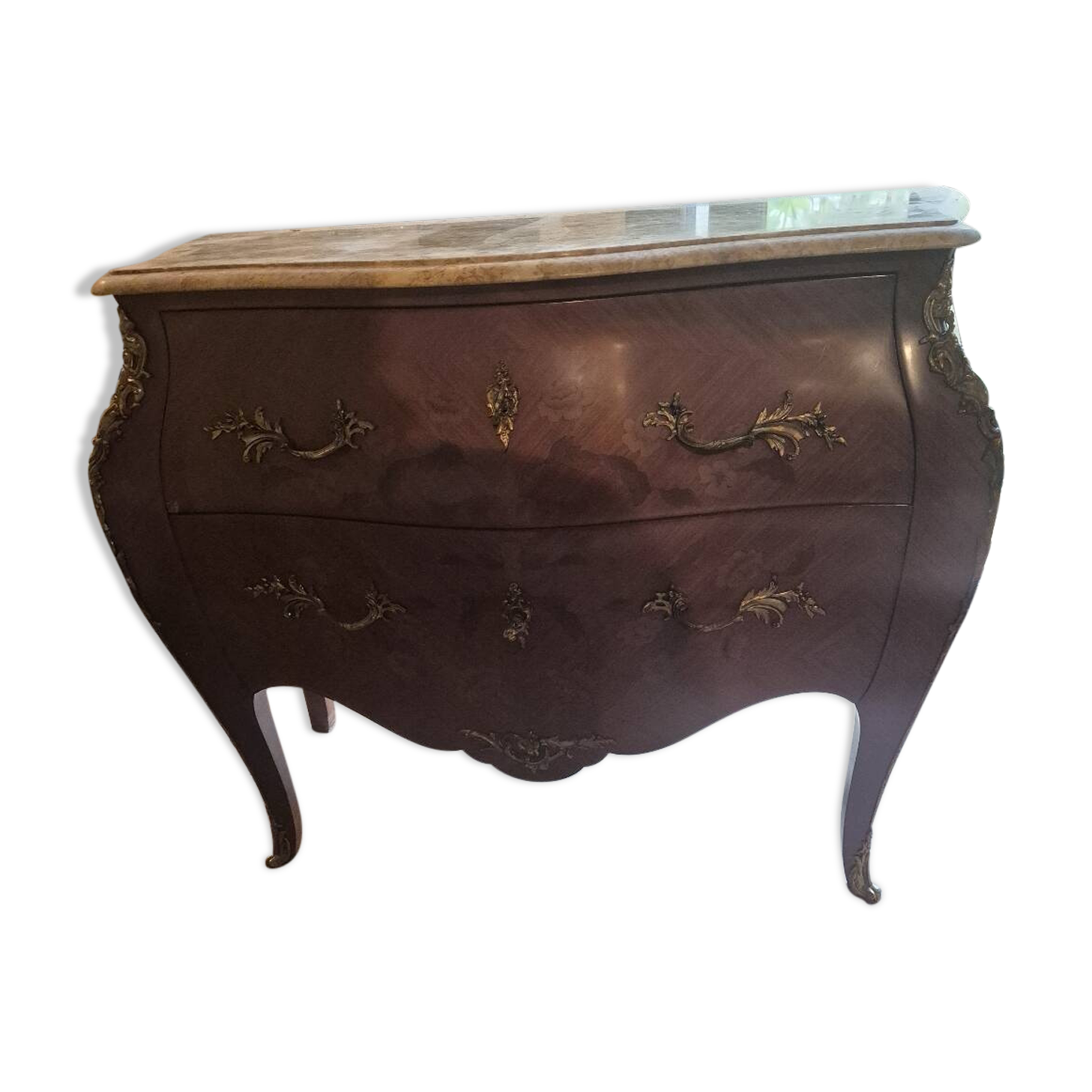 Commode en bois de rose