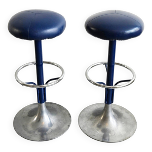 Paire de tabourets de