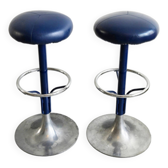 Paire de tabourets de bar, 1970