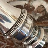 Silver metal pepper mill