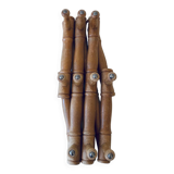 Ancien porte manteau mural en bois