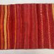 Ancien chemin de Kilim étroit turc 320x53 cm shabby chic, kelim vintage