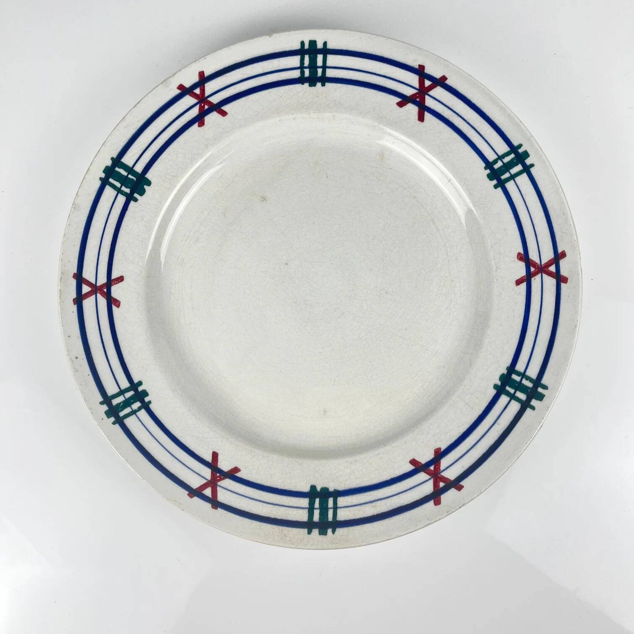 Plat rond KG Lunéville "Tolosa", 1910-1920
