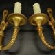 Pair of Louis XVI style wall lights - Lucien GAU, Paris
