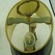 Lampe bouillotte en tole et bronze