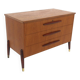 Commode scandinave en teck, Bröderna Gustavssons, Markaryd, Suède, 1960