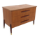Commode scandinave en teck, Bröderna Gustavssons, Markaryd, Suède, 1960