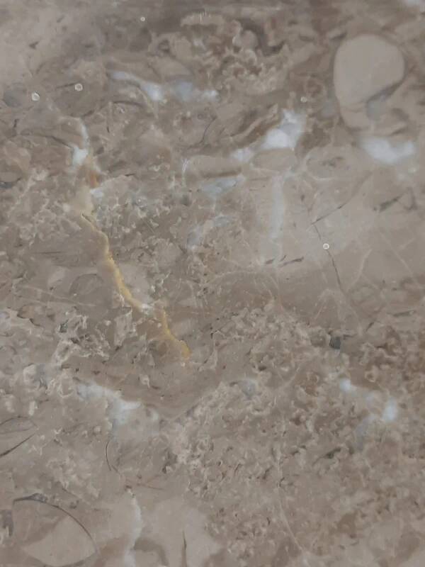 Antique marble trivet - vintage