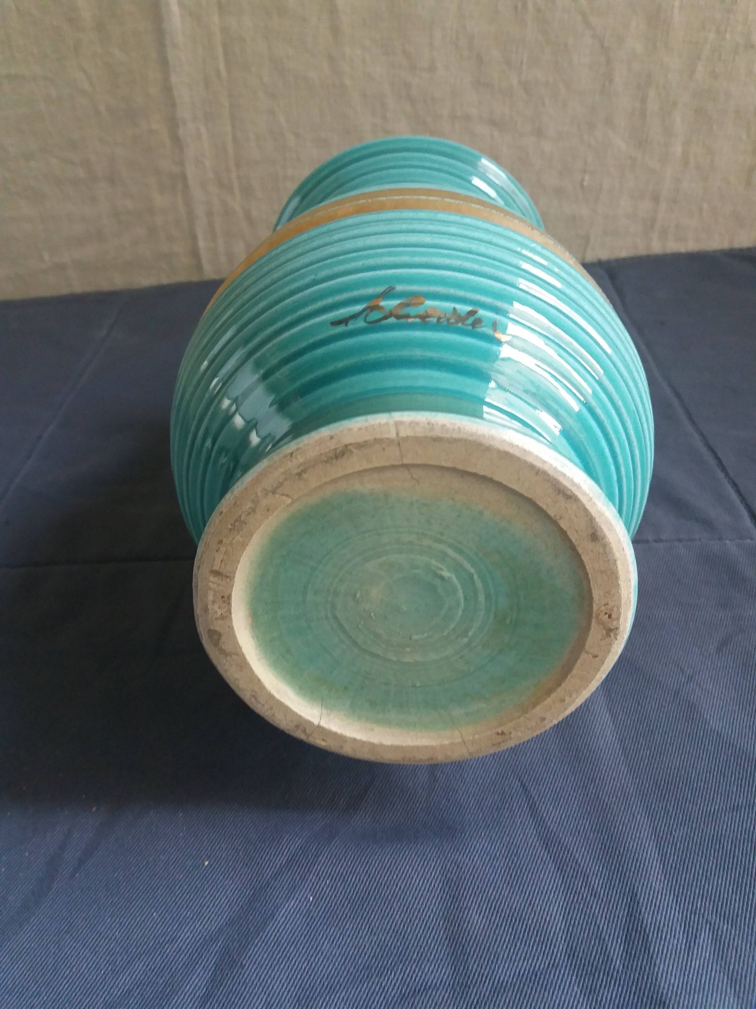 Vintage vase signed “schneider”
