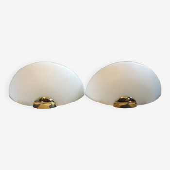 Pair of sce cupola wall lights