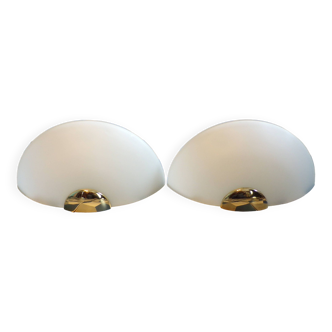 Pair of sce cupola wall lights