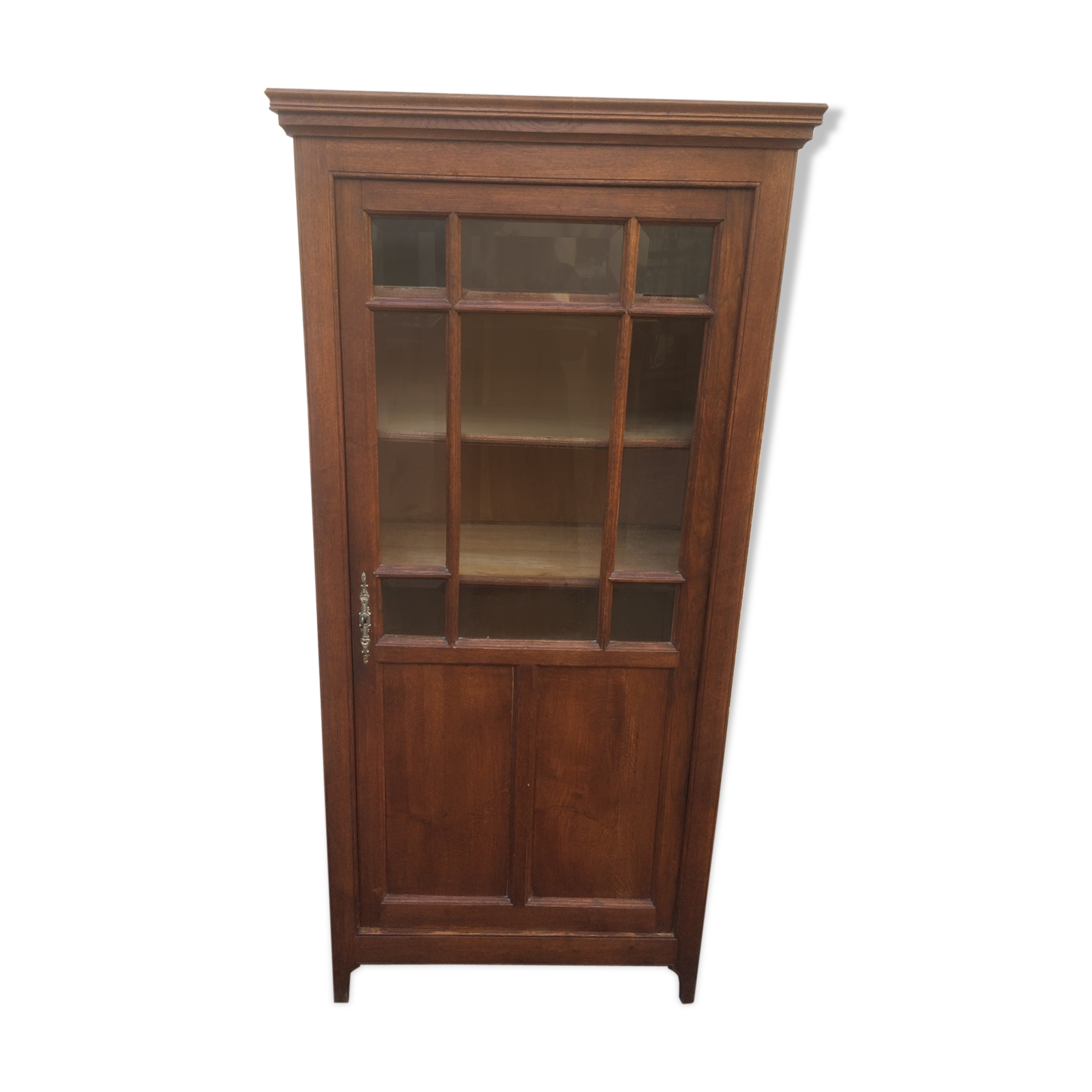 Library in solid oak