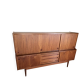 Vintage Scandinavian high sideboard