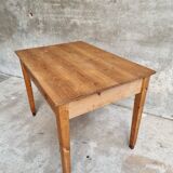 Old table desk kitchen table pine wood