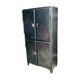 Rounded metal cabinet
