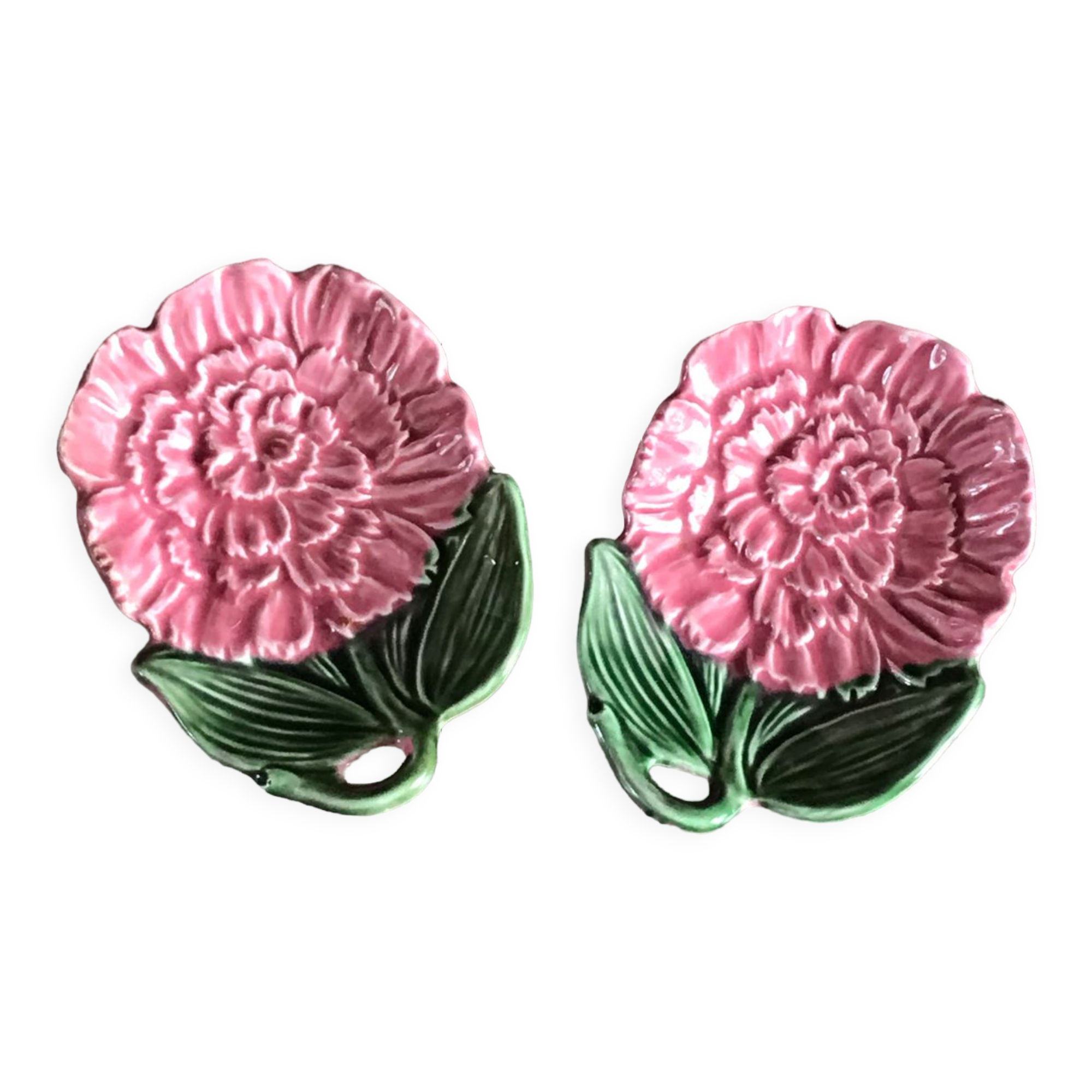 Set of two empty old pocket
