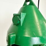 Green Industrial Cast Aluminium Explosion Proof Lamp, 1970s