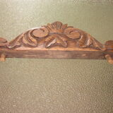 old pediment in oak