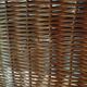 Banquette rotin vintage
