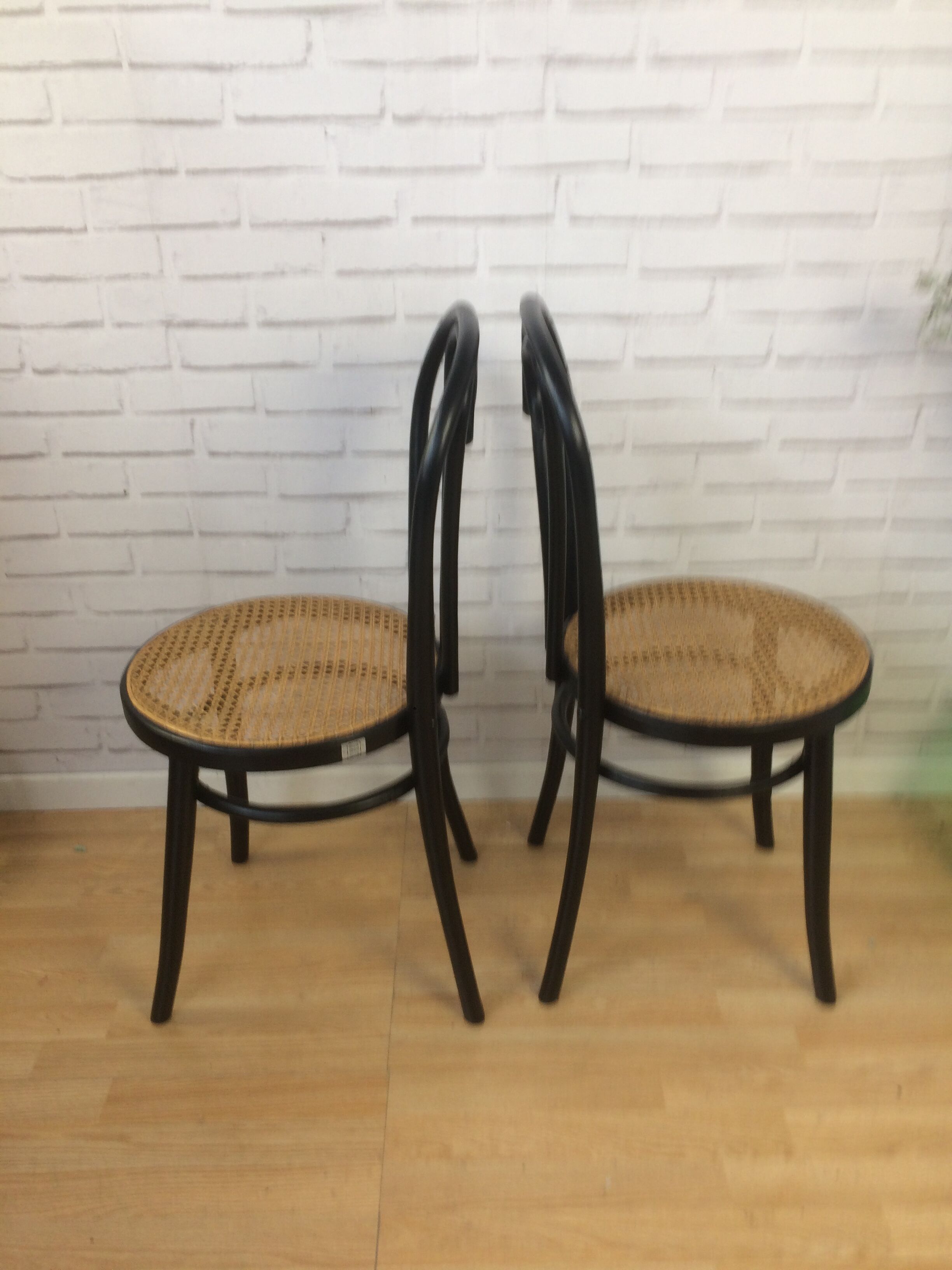 Lot of 2 canning chairs