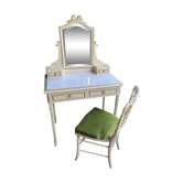 Coiffeuse de toilette avec sa chaise