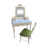 Dressing table with chair