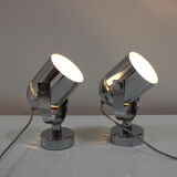 Pair of mid-century wall lamps Stanislav Indra, 1970's