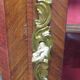 Showcase bronze Louis XV decorated with marquetry veneer