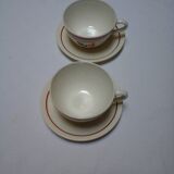 2 Jeannette / Gien cups