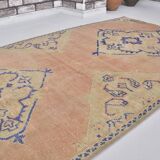 Oushak Anatolian Floral Rug sku 2042