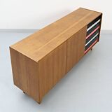 Model U-460 Sideboard in Oak by Jiří Jiroutek for Interier Praha, 1965